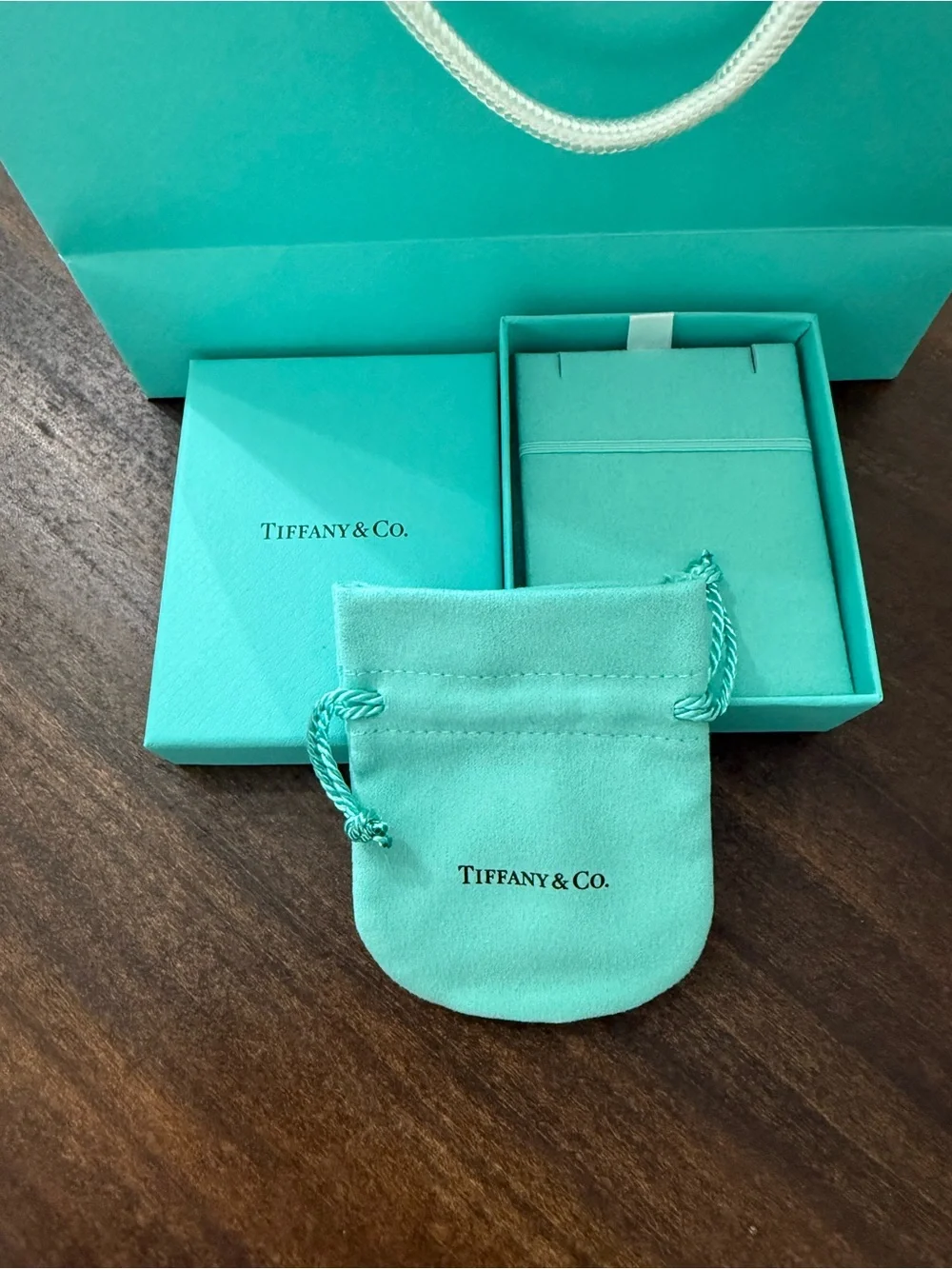 Tiffany & Co. Signature Gift Bag, Box & Pouch Set